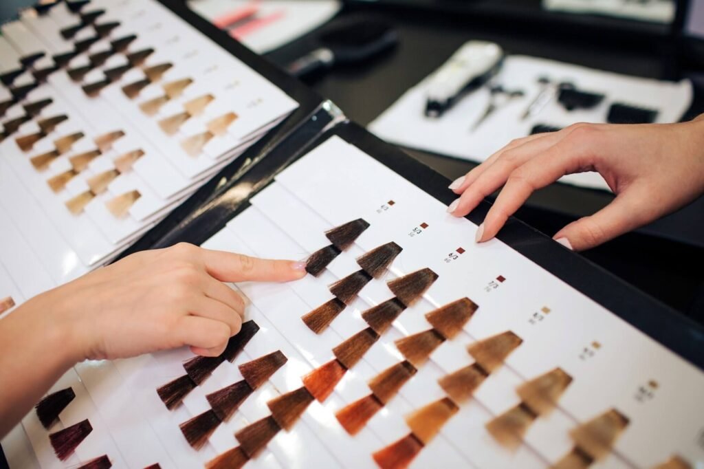 automatic hair dye mixer