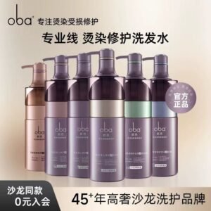 Oba Intensive Repair Shampoo and Conditioner range for permed and coloured hair, salon line, BeHairppy Malaysia